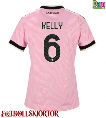 Juventus Lloyd Kelly #6 Bortatröja Dam 2026-27 Kortärmad
